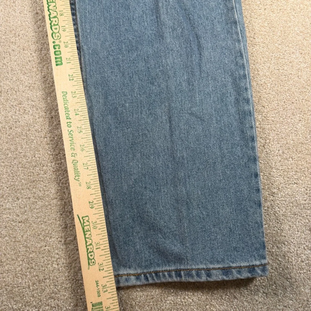 Levi's 550 Relaxed Fit Jeans Mens 36x34 (FITS 36x33) Blue Medium Wash Denim